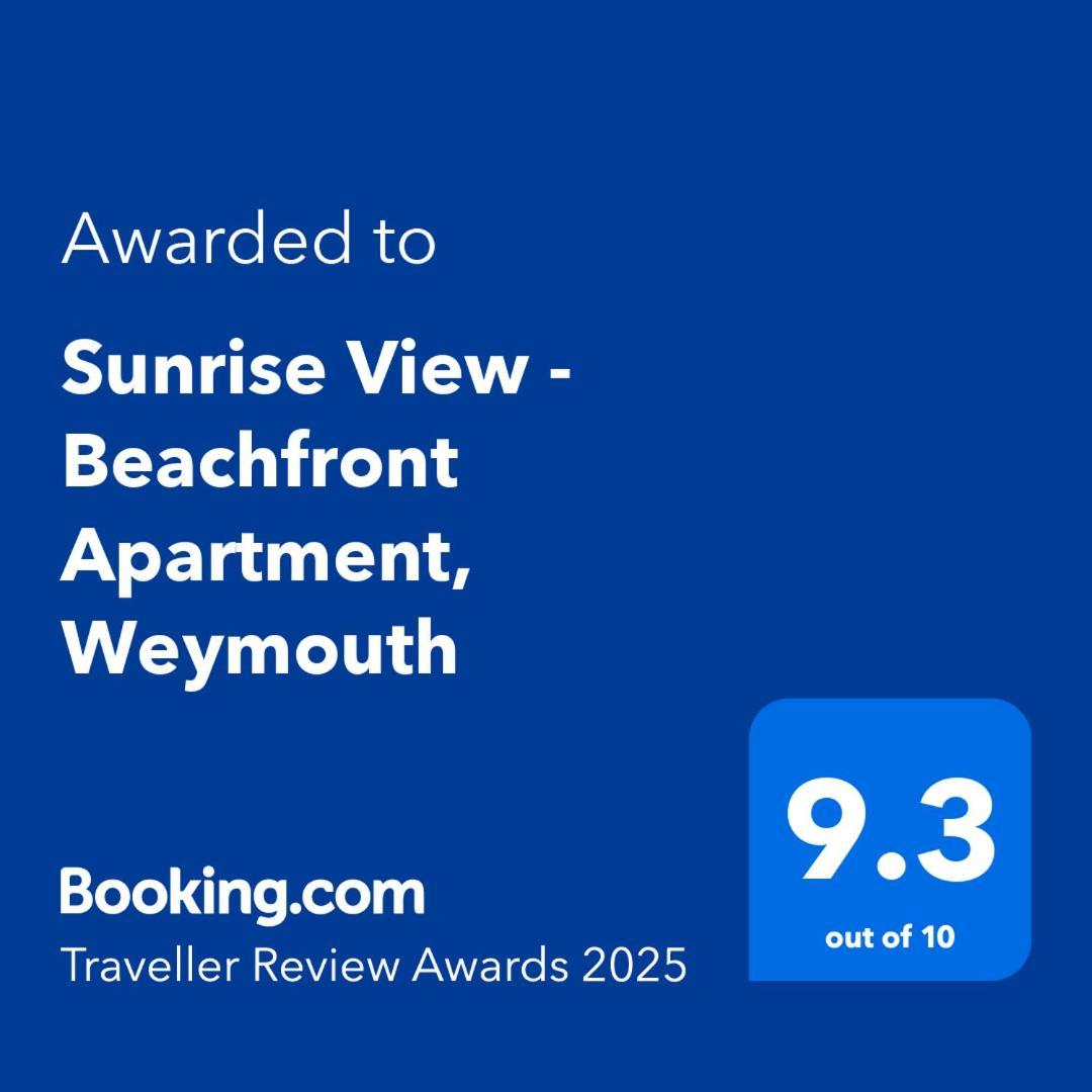 Sunrise View - Beachfront Apartment, ويموث المظهر الخارجي الصورة